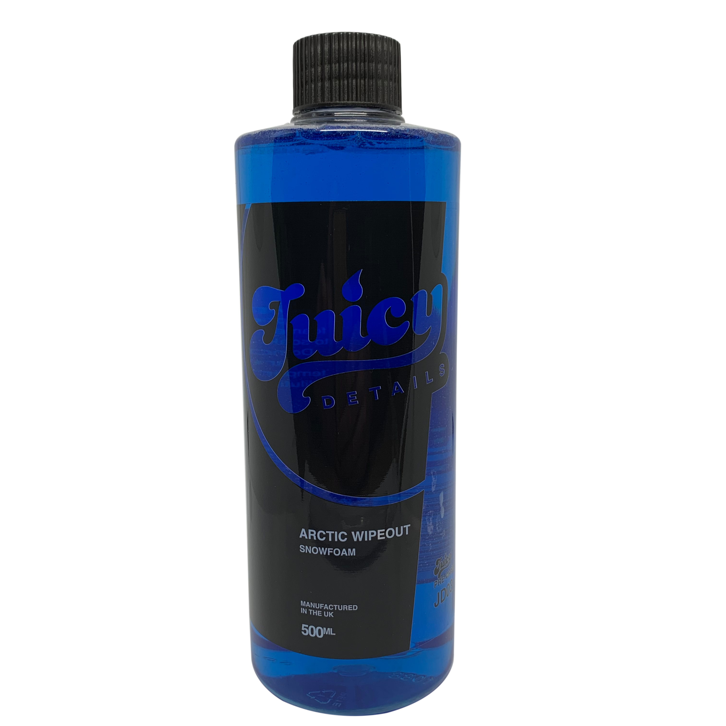 Arctic Wipeout snow foam 500ml bottle by Juicy Details