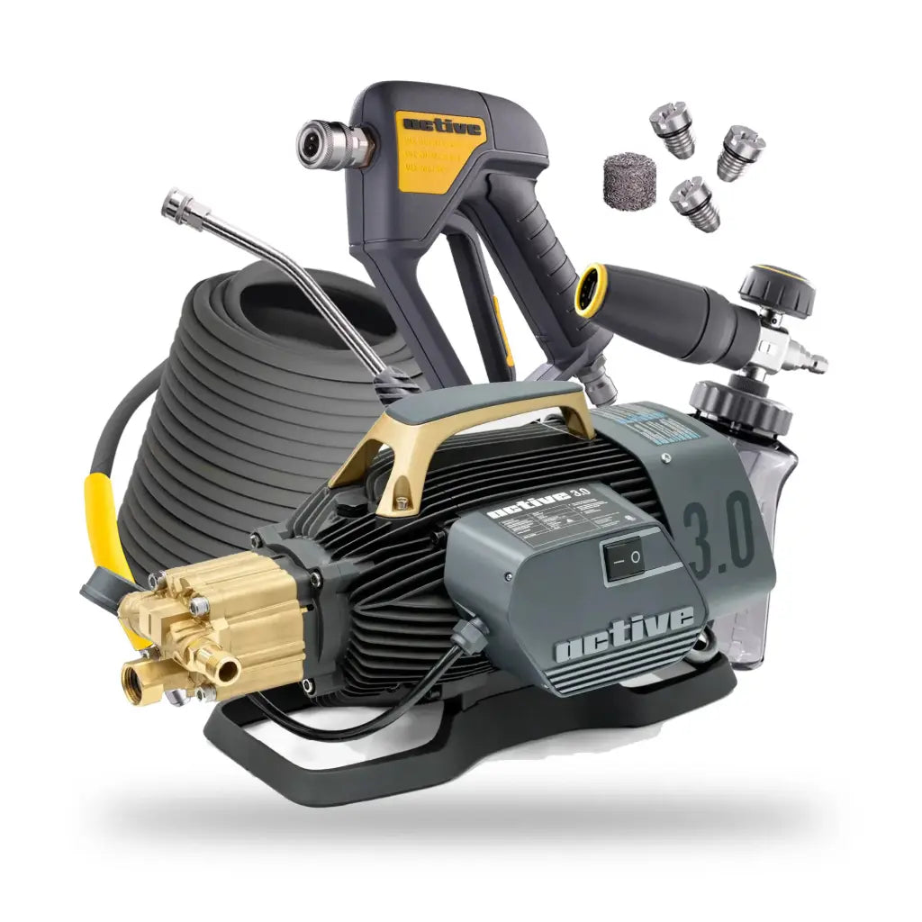 Active 3.0 Electric Pressure Washer Premium Kit